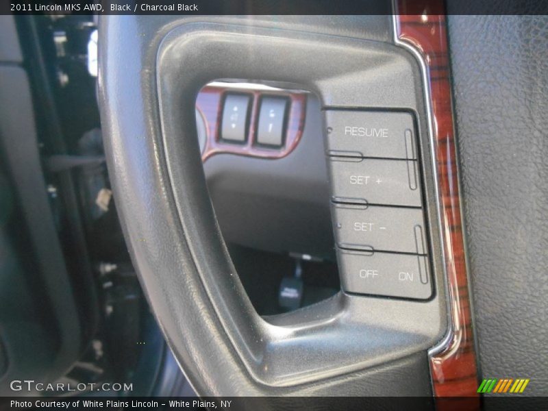 Black / Charcoal Black 2011 Lincoln MKS AWD