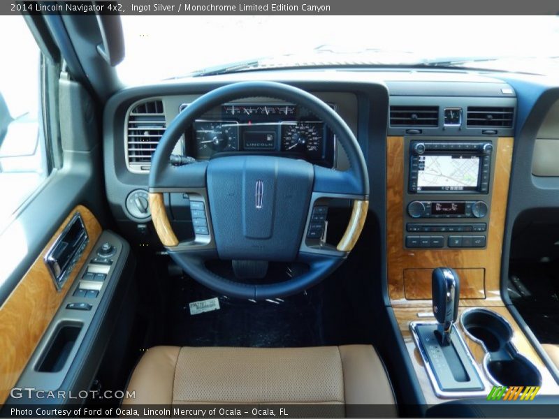 Dashboard of 2014 Navigator 4x2