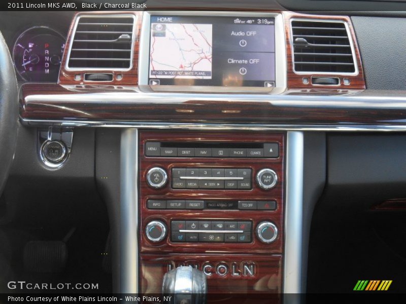 Black / Charcoal Black 2011 Lincoln MKS AWD
