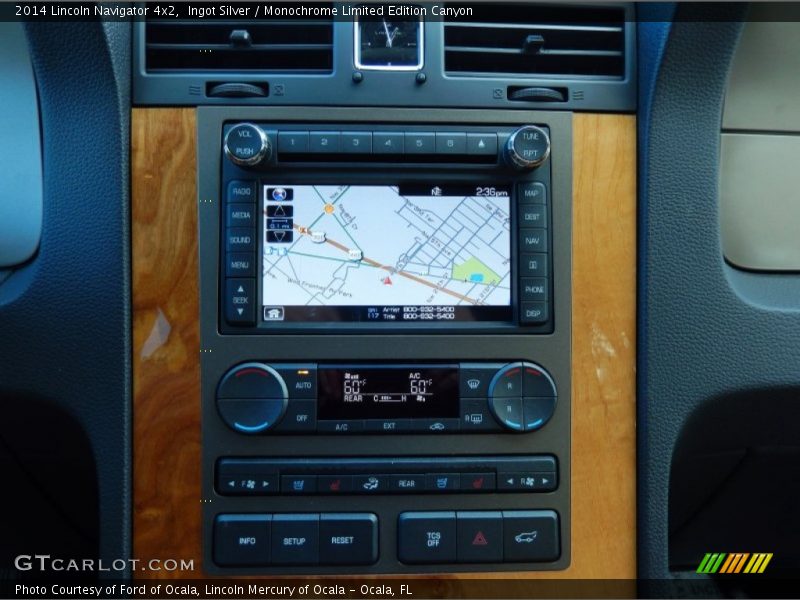 Navigation of 2014 Navigator 4x2