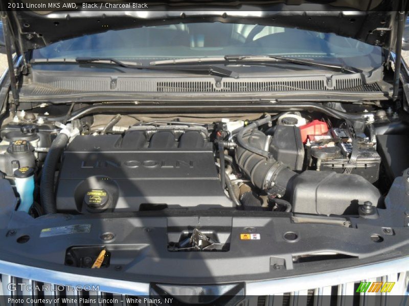 Black / Charcoal Black 2011 Lincoln MKS AWD