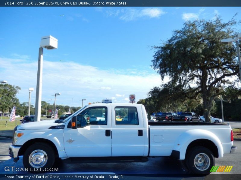  2014 F350 Super Duty XL Crew Cab Dually Oxford White
