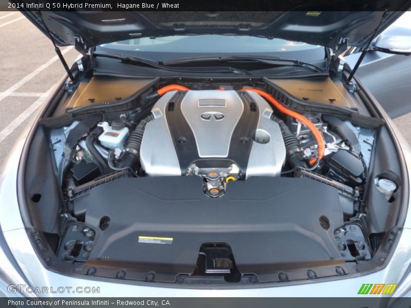  2014 Q 50 Hybrid Premium Engine - 3.5 Liter DOHC 24-Valve CVTCS V6 Gasoline/Electric Hybrid