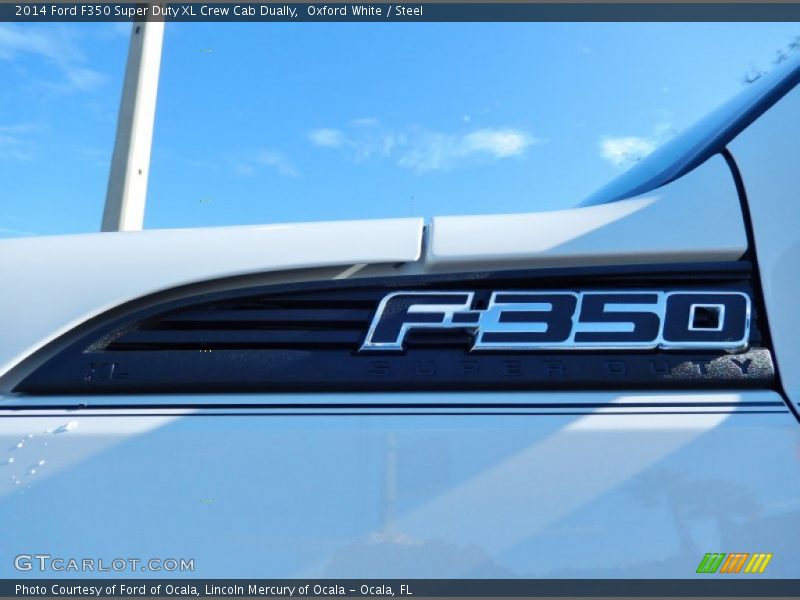 Oxford White / Steel 2014 Ford F350 Super Duty XL Crew Cab Dually