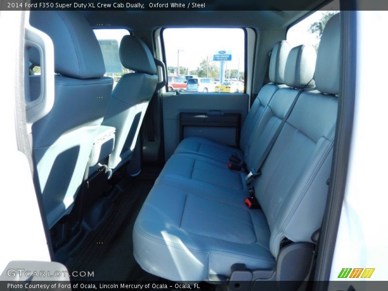 Oxford White / Steel 2014 Ford F350 Super Duty XL Crew Cab Dually