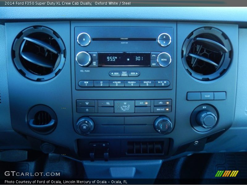 Oxford White / Steel 2014 Ford F350 Super Duty XL Crew Cab Dually