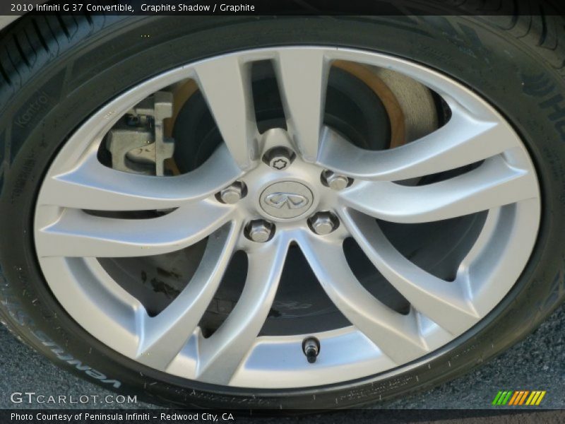 Graphite Shadow / Graphite 2010 Infiniti G 37 Convertible