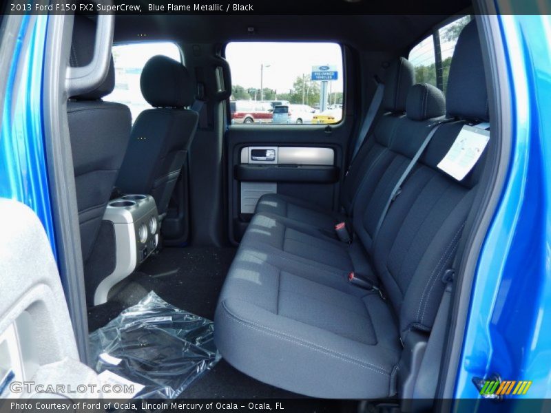 Blue Flame Metallic / Black 2013 Ford F150 FX2 SuperCrew