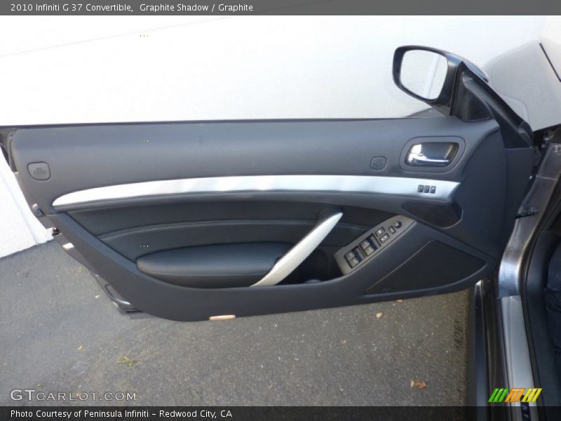 Graphite Shadow / Graphite 2010 Infiniti G 37 Convertible