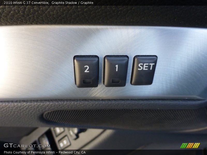 Graphite Shadow / Graphite 2010 Infiniti G 37 Convertible