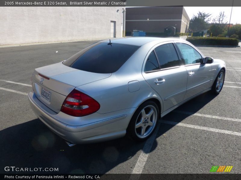Brilliant Silver Metallic / Charcoal 2005 Mercedes-Benz E 320 Sedan