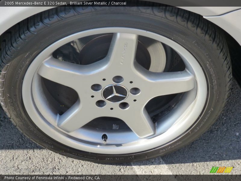Brilliant Silver Metallic / Charcoal 2005 Mercedes-Benz E 320 Sedan