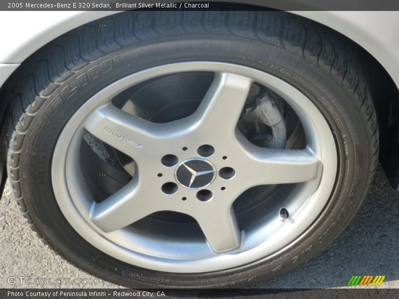 Brilliant Silver Metallic / Charcoal 2005 Mercedes-Benz E 320 Sedan