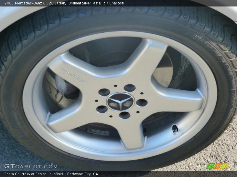Brilliant Silver Metallic / Charcoal 2005 Mercedes-Benz E 320 Sedan