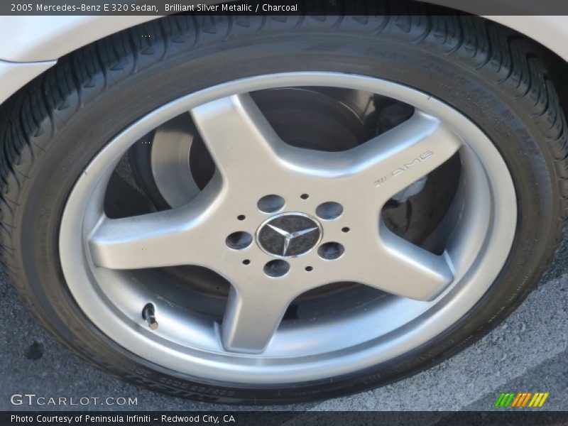 Brilliant Silver Metallic / Charcoal 2005 Mercedes-Benz E 320 Sedan