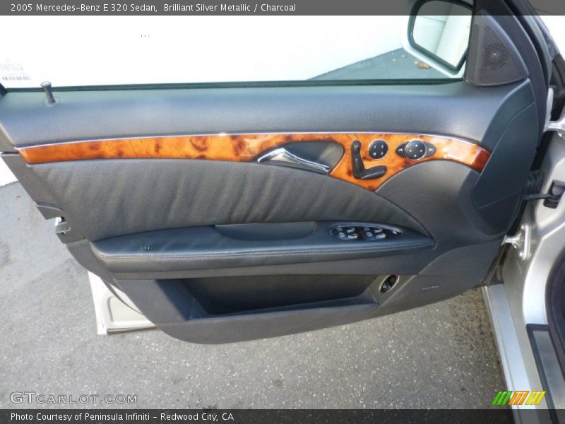 Brilliant Silver Metallic / Charcoal 2005 Mercedes-Benz E 320 Sedan