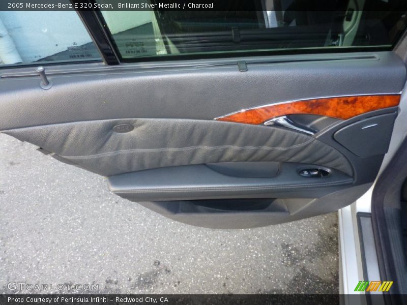 Brilliant Silver Metallic / Charcoal 2005 Mercedes-Benz E 320 Sedan