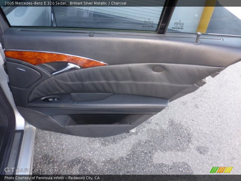 Brilliant Silver Metallic / Charcoal 2005 Mercedes-Benz E 320 Sedan