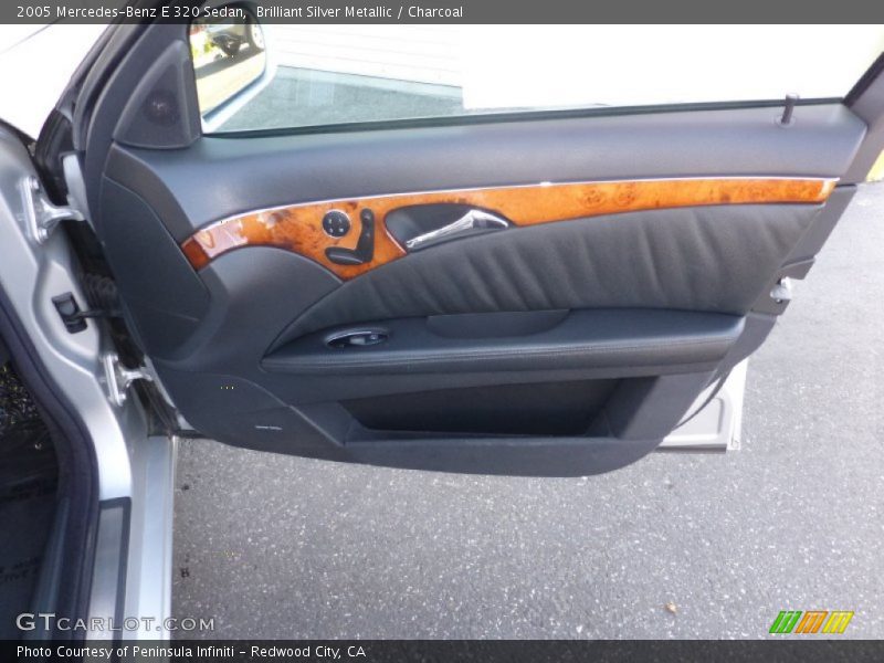 Brilliant Silver Metallic / Charcoal 2005 Mercedes-Benz E 320 Sedan