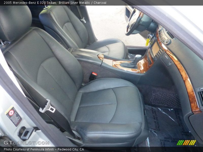 Brilliant Silver Metallic / Charcoal 2005 Mercedes-Benz E 320 Sedan
