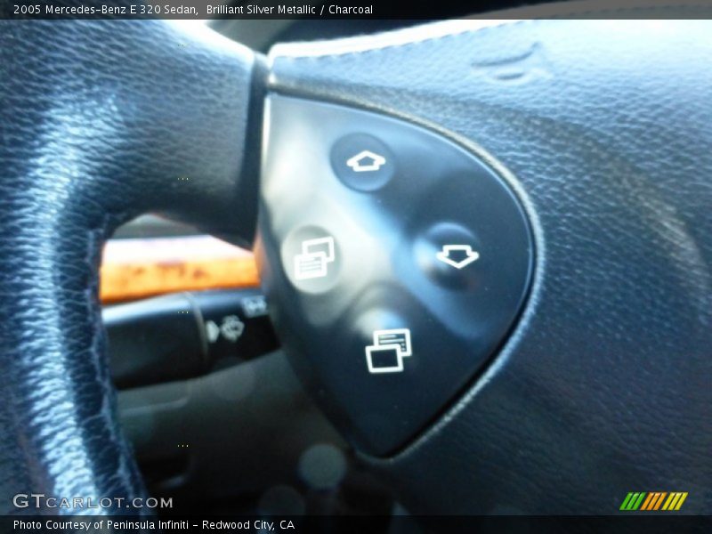 Brilliant Silver Metallic / Charcoal 2005 Mercedes-Benz E 320 Sedan