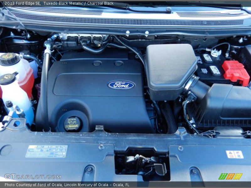 Tuxedo Black Metallic / Charcoal Black 2013 Ford Edge SE