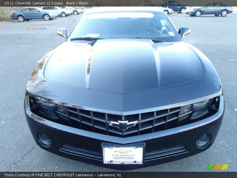 Black / Black 2012 Chevrolet Camaro LS Coupe