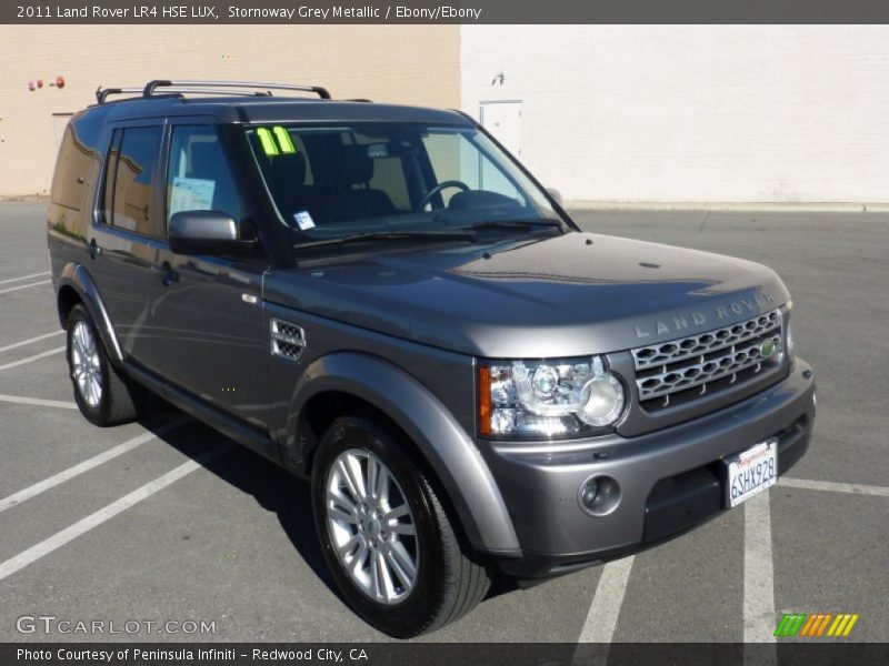 Stornoway Grey Metallic / Ebony/Ebony 2011 Land Rover LR4 HSE LUX