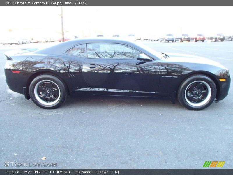 Black / Black 2012 Chevrolet Camaro LS Coupe