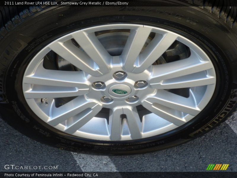 Stornoway Grey Metallic / Ebony/Ebony 2011 Land Rover LR4 HSE LUX