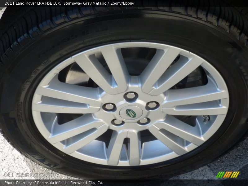 Stornoway Grey Metallic / Ebony/Ebony 2011 Land Rover LR4 HSE LUX