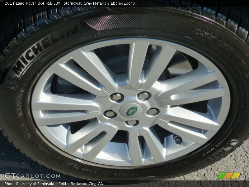 Stornoway Grey Metallic / Ebony/Ebony 2011 Land Rover LR4 HSE LUX
