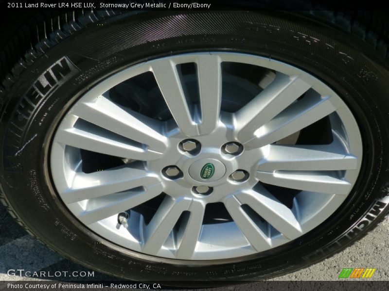 Stornoway Grey Metallic / Ebony/Ebony 2011 Land Rover LR4 HSE LUX