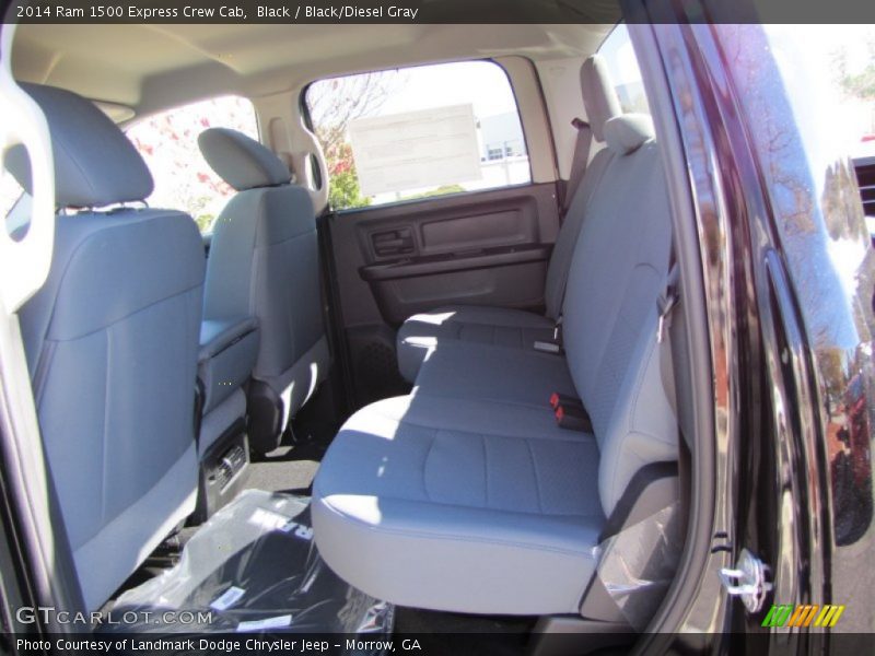 Black / Black/Diesel Gray 2014 Ram 1500 Express Crew Cab
