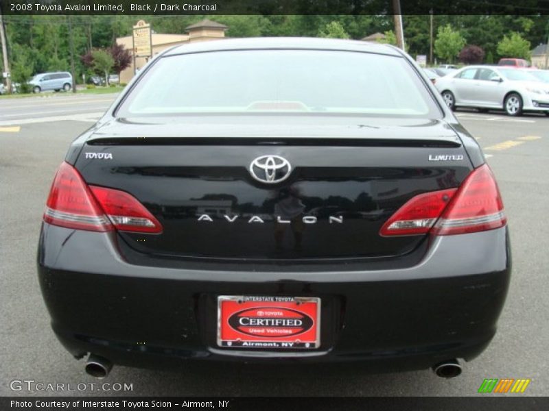 Black / Dark Charcoal 2008 Toyota Avalon Limited