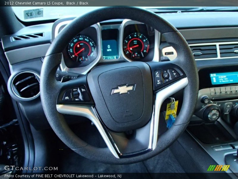 Black / Black 2012 Chevrolet Camaro LS Coupe