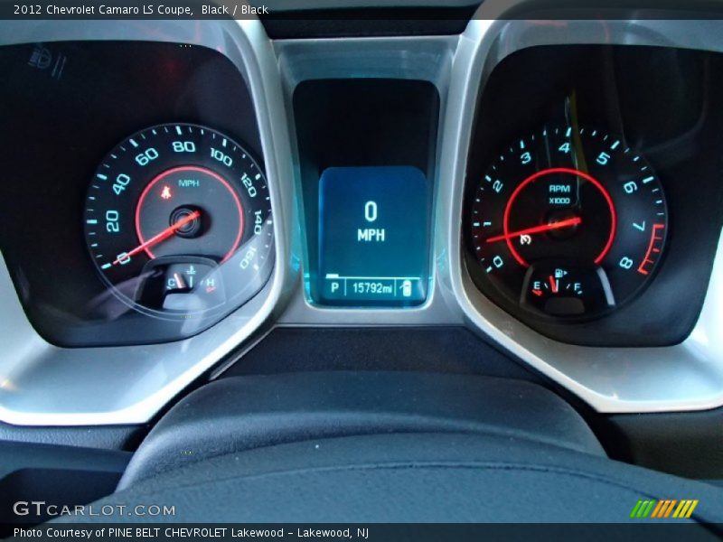 Black / Black 2012 Chevrolet Camaro LS Coupe