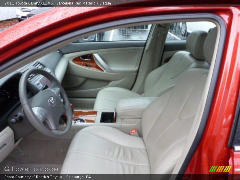 Barcelona Red Metallic / Bisque 2011 Toyota Camry XLE V6
