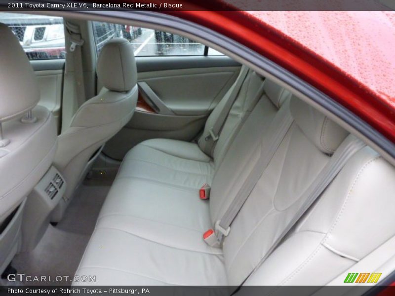 Barcelona Red Metallic / Bisque 2011 Toyota Camry XLE V6