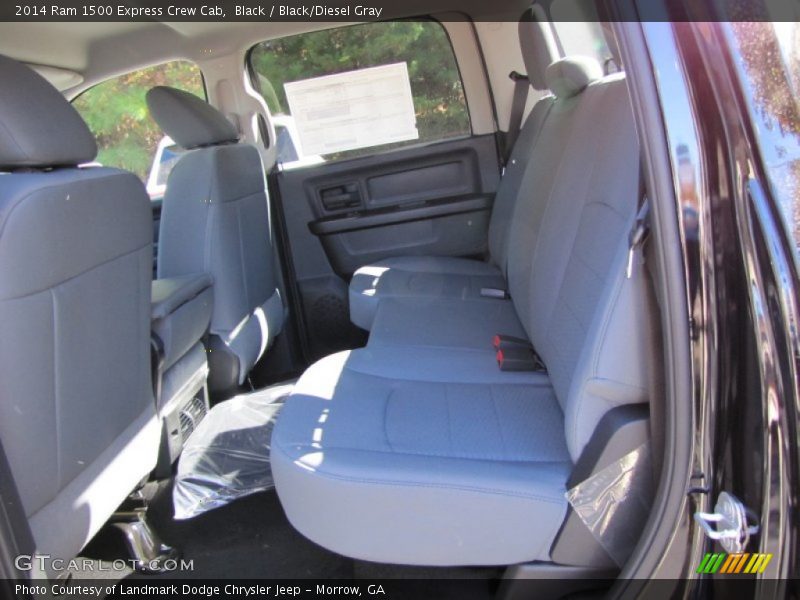Black / Black/Diesel Gray 2014 Ram 1500 Express Crew Cab