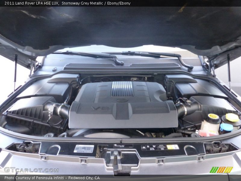 Stornoway Grey Metallic / Ebony/Ebony 2011 Land Rover LR4 HSE LUX