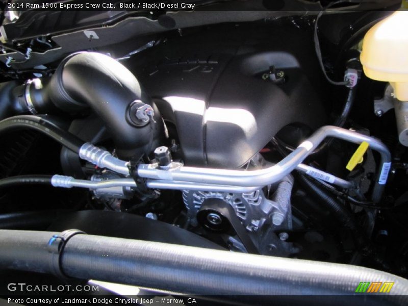 Black / Black/Diesel Gray 2014 Ram 1500 Express Crew Cab