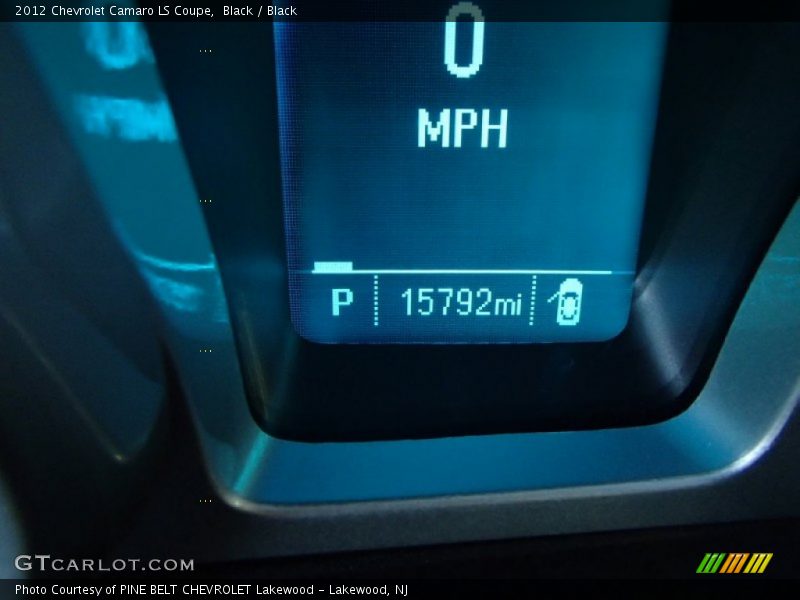 Black / Black 2012 Chevrolet Camaro LS Coupe