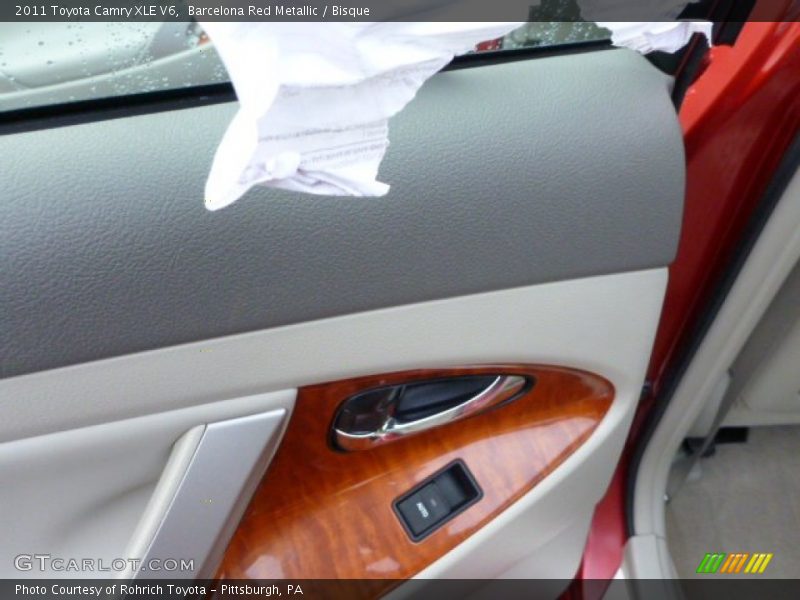 Barcelona Red Metallic / Bisque 2011 Toyota Camry XLE V6