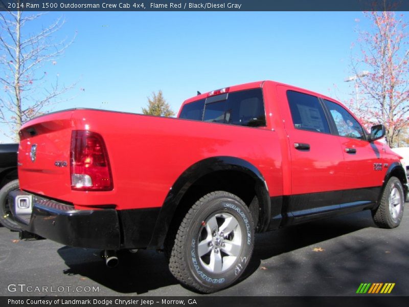  2014 1500 Outdoorsman Crew Cab 4x4 Flame Red
