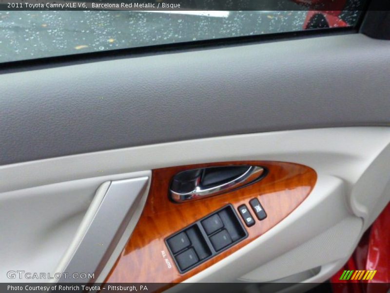 Barcelona Red Metallic / Bisque 2011 Toyota Camry XLE V6