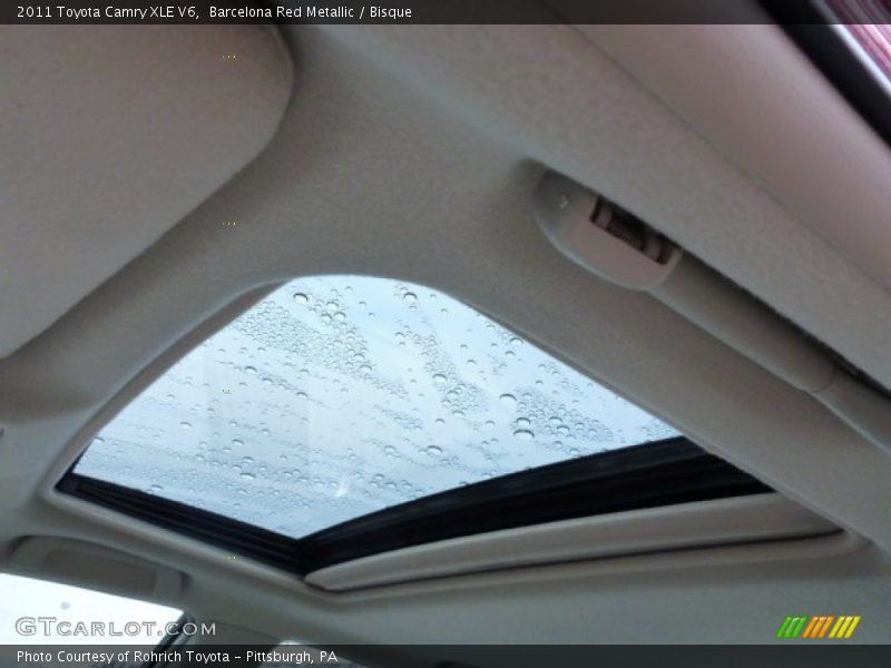 Barcelona Red Metallic / Bisque 2011 Toyota Camry XLE V6