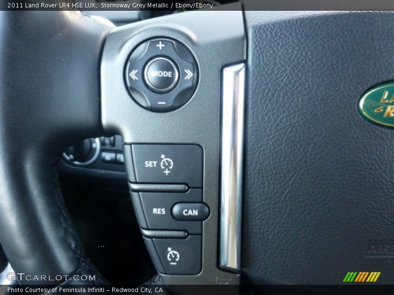 Stornoway Grey Metallic / Ebony/Ebony 2011 Land Rover LR4 HSE LUX
