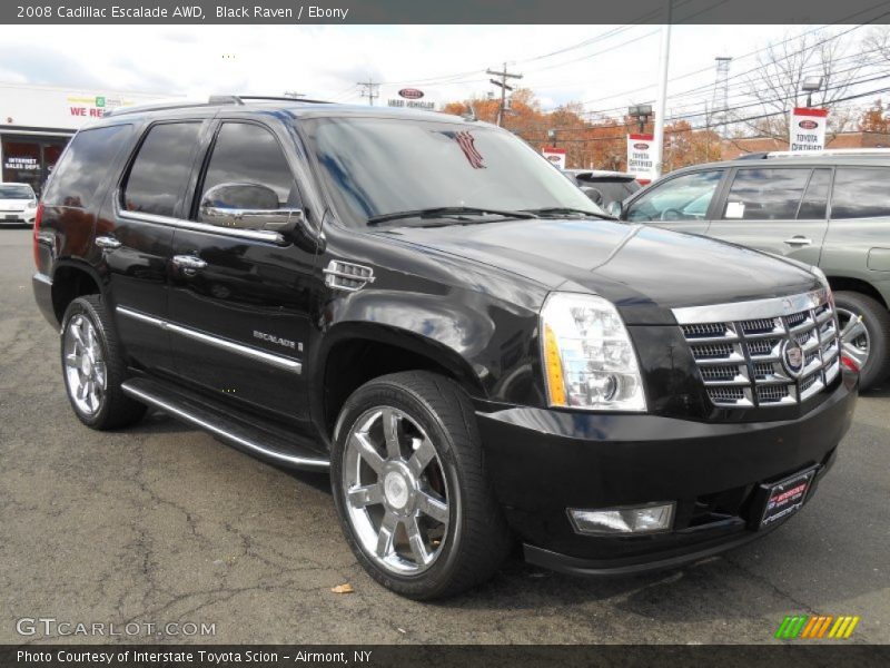 Black Raven / Ebony 2008 Cadillac Escalade AWD