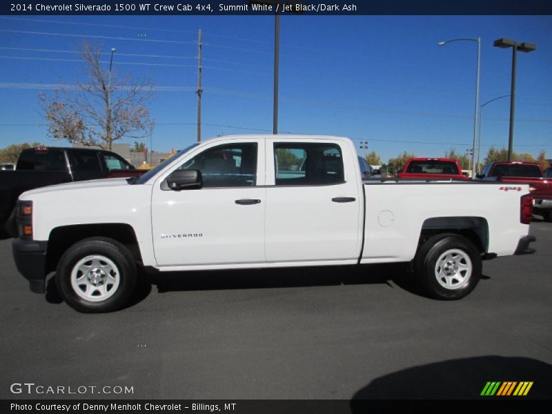  2014 Silverado 1500 WT Crew Cab 4x4 Summit White